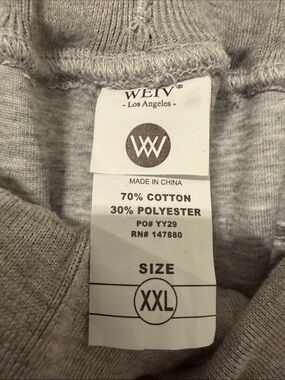 WEIV Los Angeles Gray Sweatshirt Tag - XXL